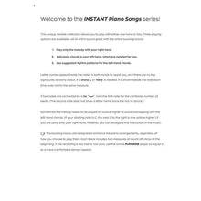 Load image into Gallery viewer, Hal Leonard HL00283720 Disney Favorites Instant Piano Songs-Easy Music Center
