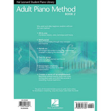 Load image into Gallery viewer, Hal Leonard HL00296480 Adult Piano Method - Book 2 with CD-Easy Music Center