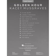 Load image into Gallery viewer, Hal Leonard HL00350622 Kacey Musgraves - Golden Hour, Easy Piano Personality-Easy Music Center