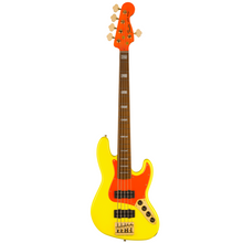 Load image into Gallery viewer, Fender 014-9400-386 MonoNeon J-Bass V, Roasted Maple Fingerboard, Neon Yellow-Easy Music Center