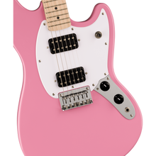 Load image into Gallery viewer, Squier 037-3702-555 Sonic Mustang, HH, Maple FB, WPG, Flash Pink-Easy Music Center