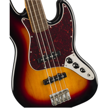 Load image into Gallery viewer, Squier 037-4531-500 Classic Vibe '60s Jazz Bass Fretless, Laurel fbd, 3-Color-Easy Music Center