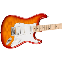 Load image into Gallery viewer, Squier 037-8152-547 Affinity Strat, HSS, Maple, WPG, FMT Sienna Sunburst-Easy Music Center