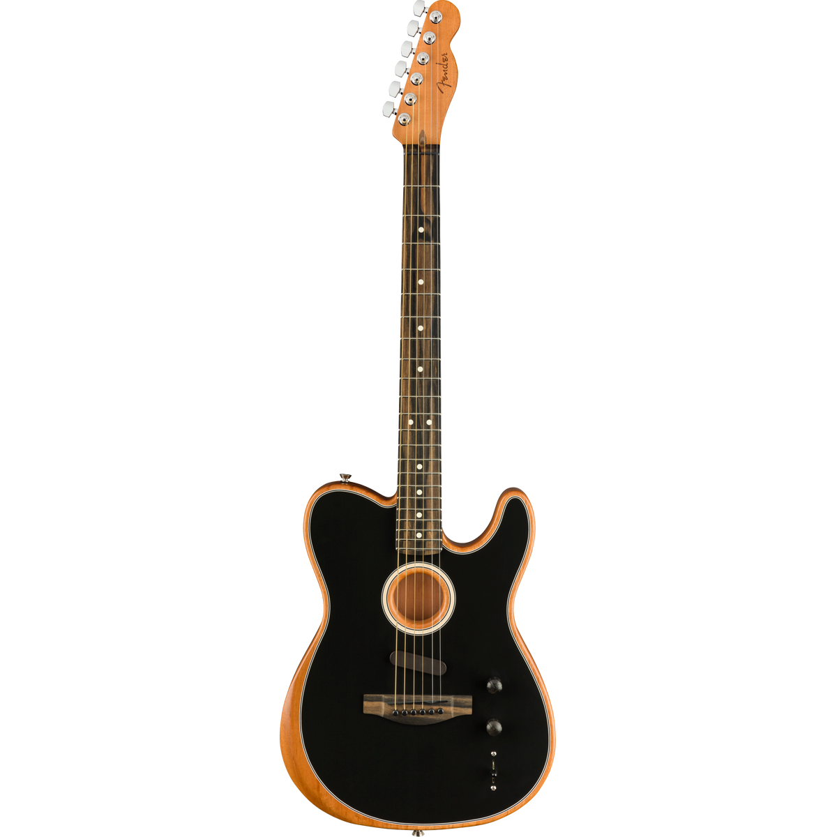 ギター Fender American Acoustasonic Telecaster Fender 097-2013-206 Am Acoustasonic Tele, Black – Easy Music