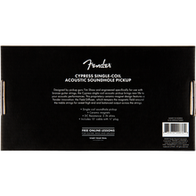 Load image into Gallery viewer, Fender 099-2275-000 Cypress Single-Coil Acoustic Soundhole Pickup-Easy Music Center