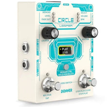 Load image into Gallery viewer, Donner EC1289 Circle Looper Pedal w/ Drum Machine-Easy Music Center