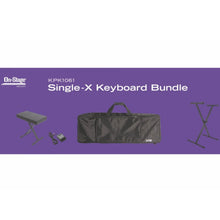 Load image into Gallery viewer, On Stage Stands KPK1061 Single-X Keyboard Accessories Bundle-Easy Music Center