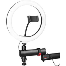 Load image into Gallery viewer, Gator GFWIDCREATETREE All-In-One Content Creator Tree with Light, Mic & Camera Attachments-Easy Music Center