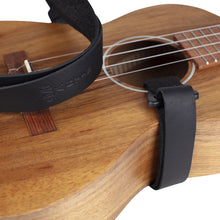 Load image into Gallery viewer, Martin 18A0122 Leather Ukulele Strap, Black-Easy Music Center