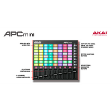Load image into Gallery viewer, Akai APCMINI2 Mk2 Pad Controller, Clip Launch Controller for Ableton-Easy Music Center