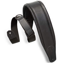 Load image into Gallery viewer, Levy MRHGP-BLK 3.5" Wide Right Height RipChord Guitar Strap-Easy Music Center