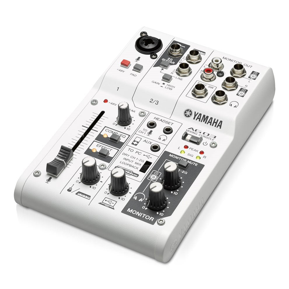 Yamaha AG03 3-Channel Mixer/USB Audio Interface