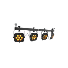 Load image into Gallery viewer, Chauvet 4BARFLEXQ RGBA 4 Wash Light System Carrying Case, Footswitch, and IRC-6 Remote-Easy Music Center