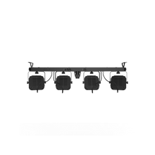 Load image into Gallery viewer, Chauvet 4BARQUADILS RGBA 4 Wash Light System w/ILS, Includes Stand, Carrying Case, and Pedal-Easy Music Center
