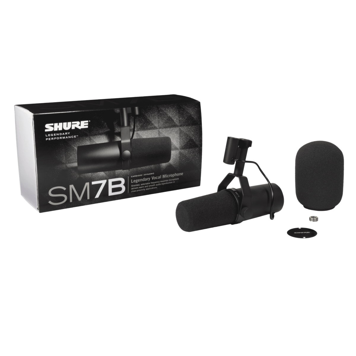 Shure SM7B Cardioid Dynamic Studio Microphone – Easy Music Center Shure SM7B Cardioid Dynamic Studio Microphone – Easy Music Center