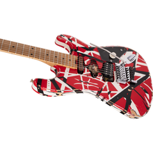 Load image into Gallery viewer, EVH 510-7900-503 Frankie Electric Guitar, Maple Fingerboard, Red w/ Black Stripes Relic-Easy Music Center