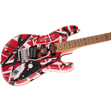 Load image into Gallery viewer, EVH 510-7900-503 Frankie Electric Guitar, Maple Fingerboard, Red w/ Black Stripes Relic-Easy Music Center