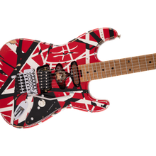 Load image into Gallery viewer, EVH 510-7900-503 Frankie Electric Guitar, Maple Fingerboard, Red w/ Black Stripes Relic-Easy Music Center