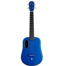 Load image into Gallery viewer, Lava Music 26-U-FB-BLUE LAVA U Ukulele, 26" w/L2 Freeboost Electronics, Blue-Easy Music Center