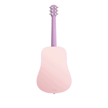 Load image into Gallery viewer, Lava Music BLUE-LAVA-PINK Blue Lava Touch 36" HPL Acoustic-Electric Smart Guitar w/ Lite Bag, Coral/Lavender-Easy Music Center
