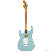 Load image into Gallery viewer, Fender 923-5001-609 Custom Shop (#CZ565109), 1956 LTD Strat, Heavy Relic, Aged Daphne Blue-Easy Music Center