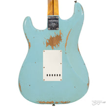 Load image into Gallery viewer, Fender 923-5001-609 Custom Shop (#CZ565109), 1956 LTD Strat, Heavy Relic, Aged Daphne Blue-Easy Music Center