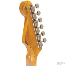 Load image into Gallery viewer, Fender 923-5001-609 Custom Shop (#CZ565109), 1956 LTD Strat, Heavy Relic, Aged Daphne Blue-Easy Music Center