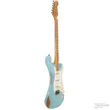 Load image into Gallery viewer, Fender 923-5001-609 Custom Shop (#CZ565109), 1956 LTD Strat, Heavy Relic, Aged Daphne Blue-Easy Music Center