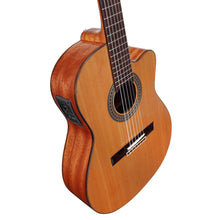 Load image into Gallery viewer, Alvarez AC65CE Artist Classical Acoustic Electric Guitar w/Cutaway EQ & Tuner-Easy Music Center