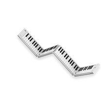 Load image into Gallery viewer, Carry-On FOLDPIANO88 88-Key Collapsible Folding Piano Keyboard, White-Easy Music Center
