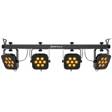 Load image into Gallery viewer, Chauvet 4BARFLEXQ RGBA 4 Wash Light System Carrying Case, Footswitch, and IRC-6 Remote-Easy Music Center