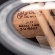 Load image into Gallery viewer, Martin D-35-JOHNNYCASH Johnny Cash Signature Acoustic Guitar (#2605691)-Easy Music Center