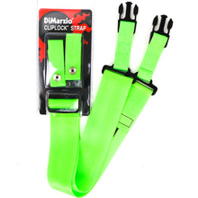 Load image into Gallery viewer, Dimarzio DD2200GN Cliplock 2" Strap, Neon Green-Easy Music Center