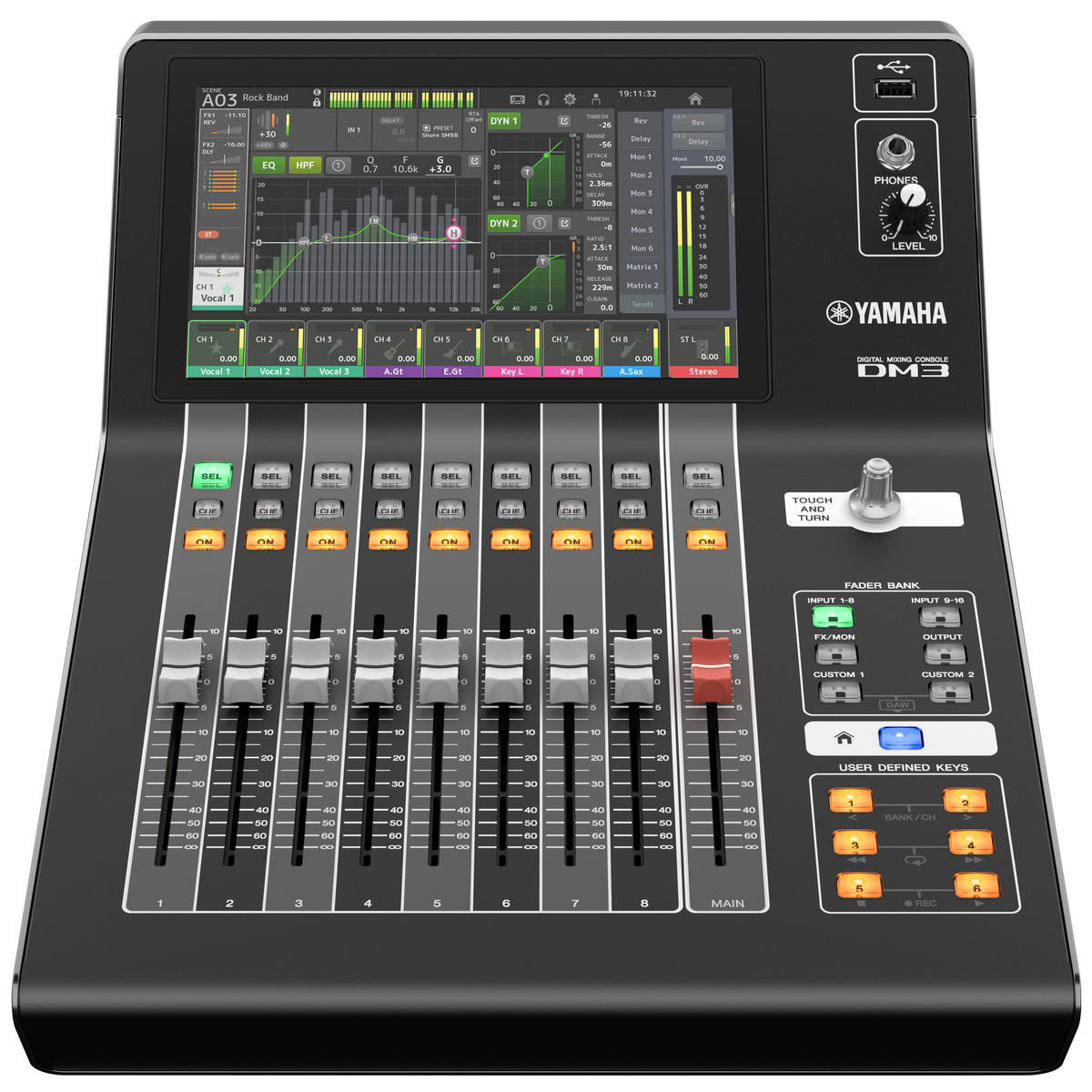 Yamaha DM3S 22-Channel Ultra-Compact Digital Mixer – Easy