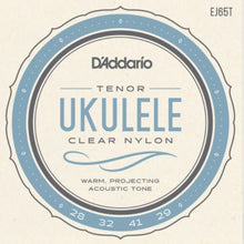 Load image into Gallery viewer, D'Addario EJ65T Pro-Arté Custom Extruded Nylon Ukulele Strings, Tenor-Easy Music Center