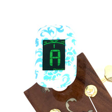 Load image into Gallery viewer, Easy Music Center EMC-T Chromatic Clip-on Tuner, Teal Floral-Easy Music Center