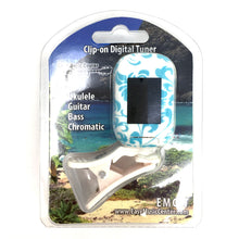 Load image into Gallery viewer, Easy Music Center EMC-T Chromatic Clip-on Tuner, Teal Floral-Easy Music Center