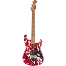 Load image into Gallery viewer, EVH 510-7900-503 Frankie Electric Guitar, Maple Fingerboard, Red w/ Black Stripes Relic-Easy Music Center