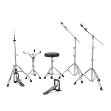Load image into Gallery viewer, Ludwig LE522028 Evolution 5pc Full Kit w/ Hardware - 22, 10, 12, 16, 14s - Platinum Sparkle-Easy Music Center