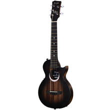 Load image into Gallery viewer, Enya EUT-MOON5/BK/EQ Signature Taimane 5-String Ukulele, Black w/ Effects Pickup-Easy Music Center