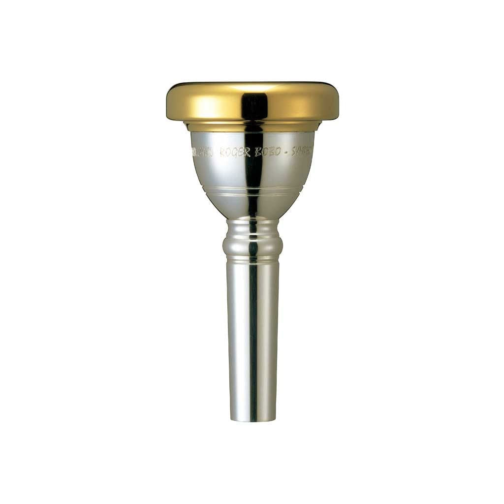 Roger Bobo Symphony チューバ マウスピース Yamaha YACBOBOSYM Roger Bobo Symphonic Tuba Mouthpiece, gold plated ri