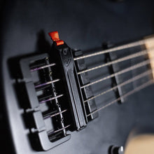 Load image into Gallery viewer, Gruv Gear FUMP5-BLK Frump Bridge String Muter, 4 to 5-String Bass, Black-Easy Music Center