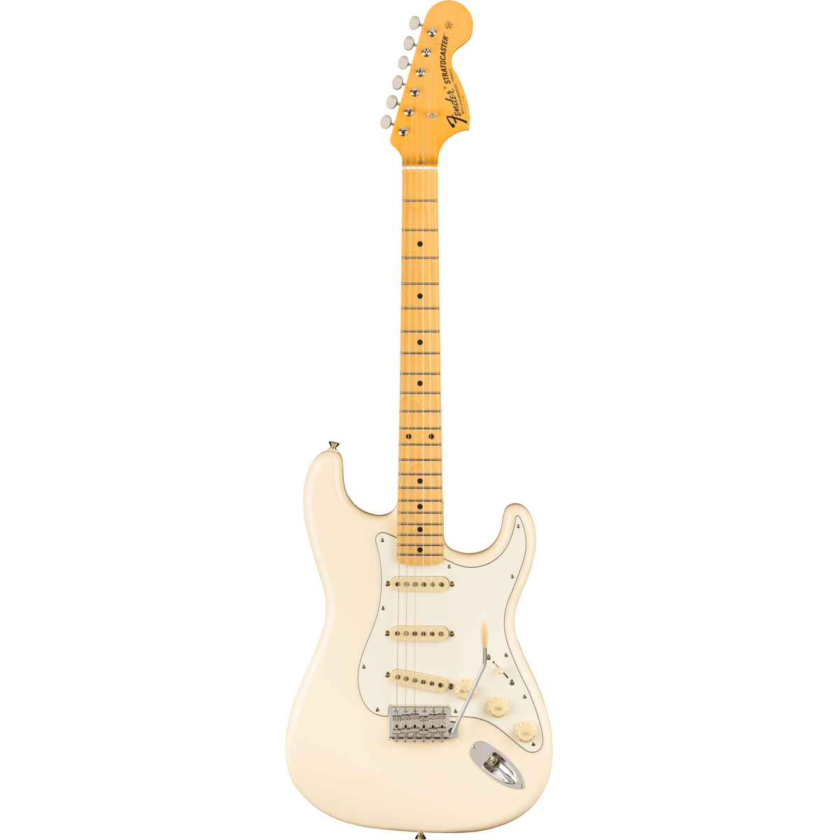 Fender 025-1862-305 MIJ JV Modified 60s Strat, SSS, Maple FB, Olympic White