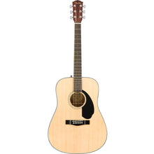 Load image into Gallery viewer, Fender 097-0110-021 CD-60S Acoustic/Electric Gutiar, Dreadnought, Solid Spruce Top, Natural-Easy Music Center