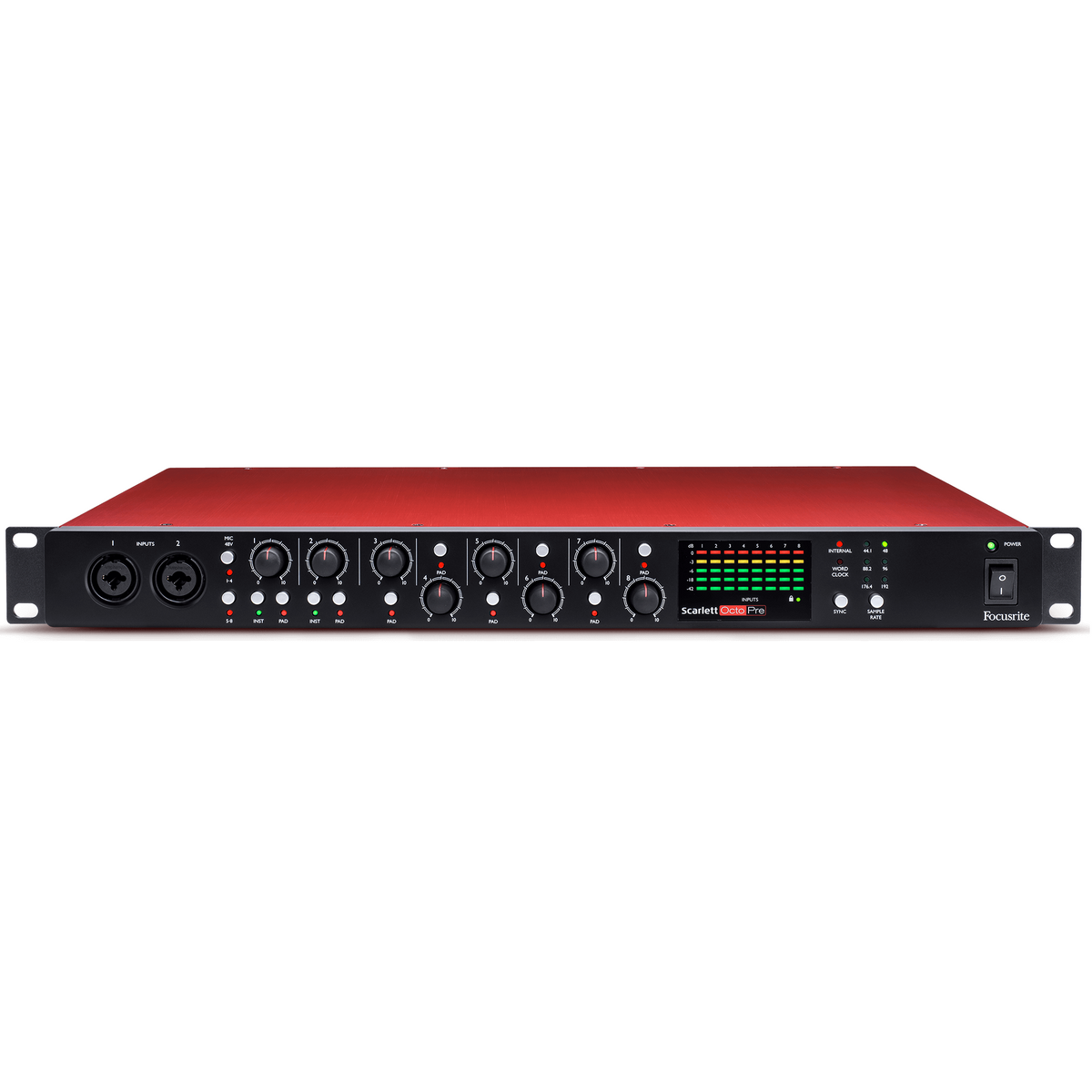 Focusrite SCARLETTOCTOPRE Scarlett OctoPre 8-channel ADAT Preamp