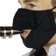 Load image into Gallery viewer, Gator GBOM-MEDIUMBK Dual-Layer Wind Instrument Face Mask, Medium-Easy Music Center