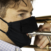 Load image into Gallery viewer, Gator GBOM-LARGEBK Dual-Layer Wind Instrument Face Mask, Large-Easy Music Center