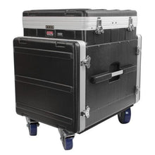 Load image into Gallery viewer, Gator GRC-12X10-PU Pop-Up Console Rack; 12U Top; 10U Bottom; w/ Casters-Easy Music Center
