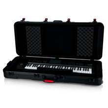Load image into Gallery viewer, Gator GTSA-KEY61 61 Key ATA Case with TSA Latches & Wheels 44" x 17.38" x 6"-Easy Music Center