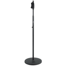 Load image into Gallery viewer, Gator GFW-MIC-1201 Round Base Mic Stand Deluxe One-Handed Clutch, 12" Base-Easy Music Center
